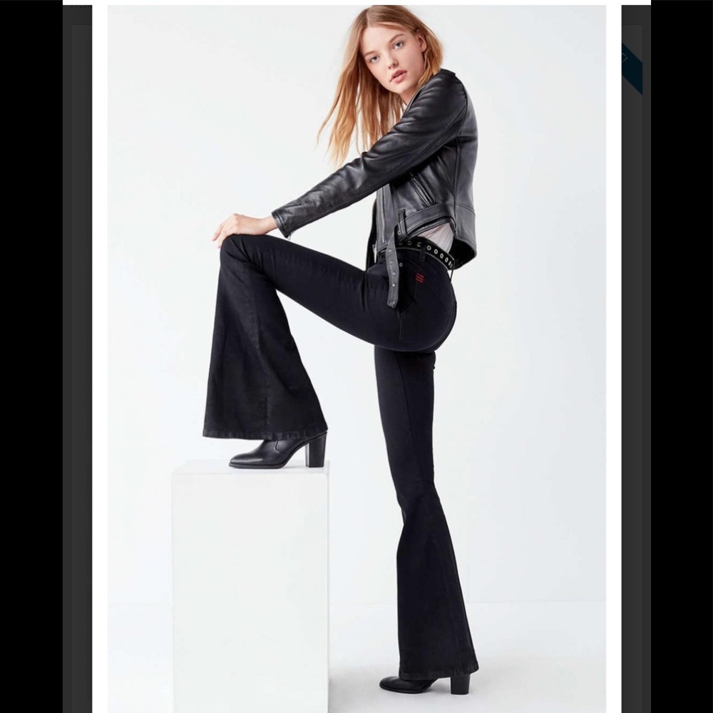 NWT BDG Skinny Black Flare Jeans
